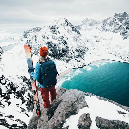 New Luxury Cabin Near Henningsvaer Lofoten Kleppstad 외부 사진
