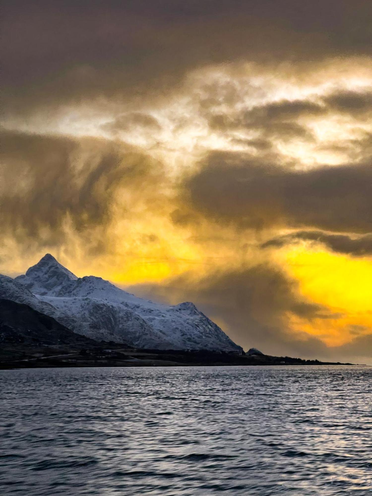 New Luxury Cabin Near Henningsvaer Lofoten Kleppstad 외부 사진